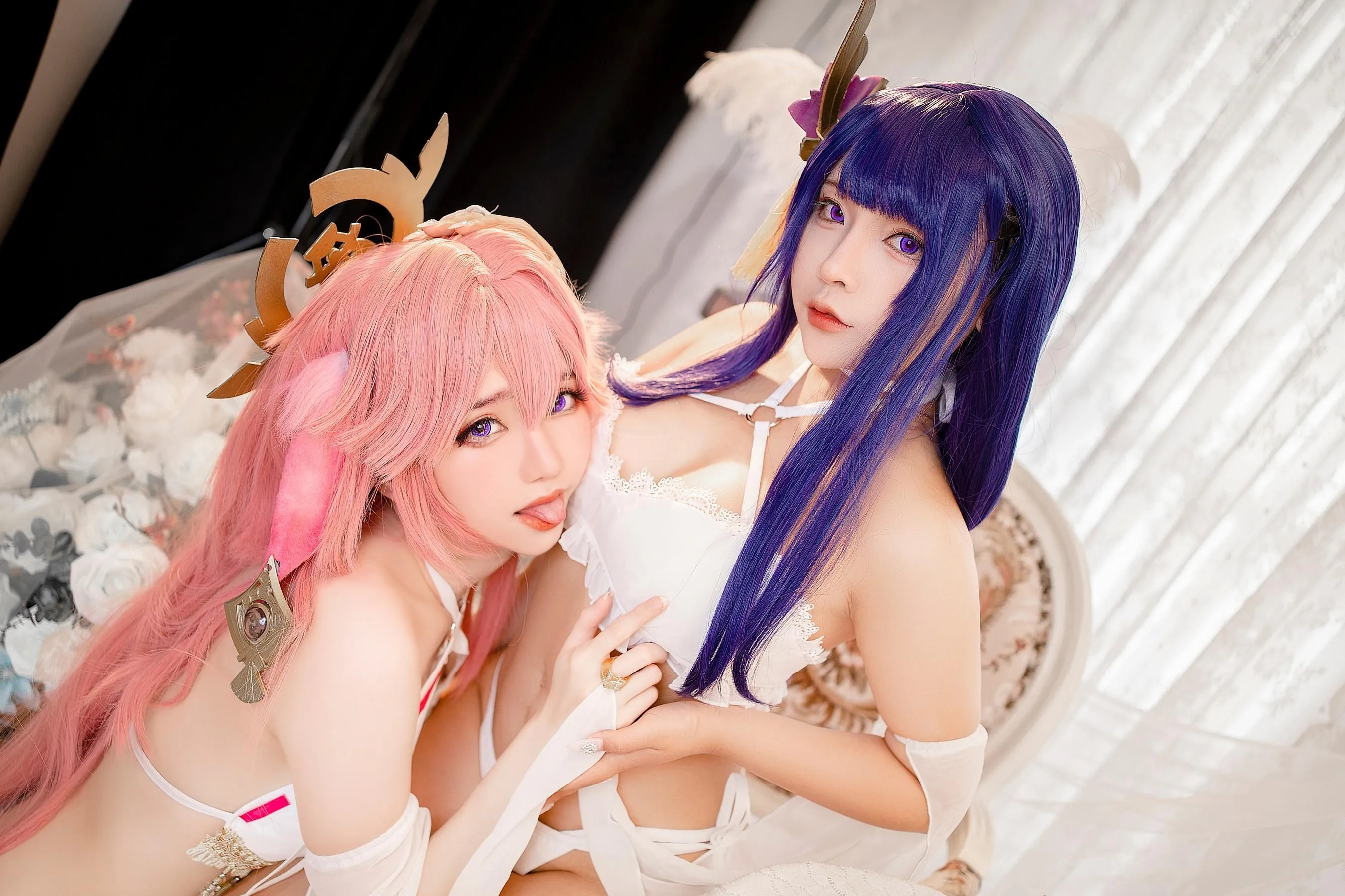 Sally Dorasnow – NO.54  x Sayo Momo Raiden Yae [21P]插图9